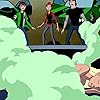 Ashley Johnson, Yuri Lowenthal, Molly C. Quinn, and Greg Cipes in Ben 10: Ultimate Alien (2010)