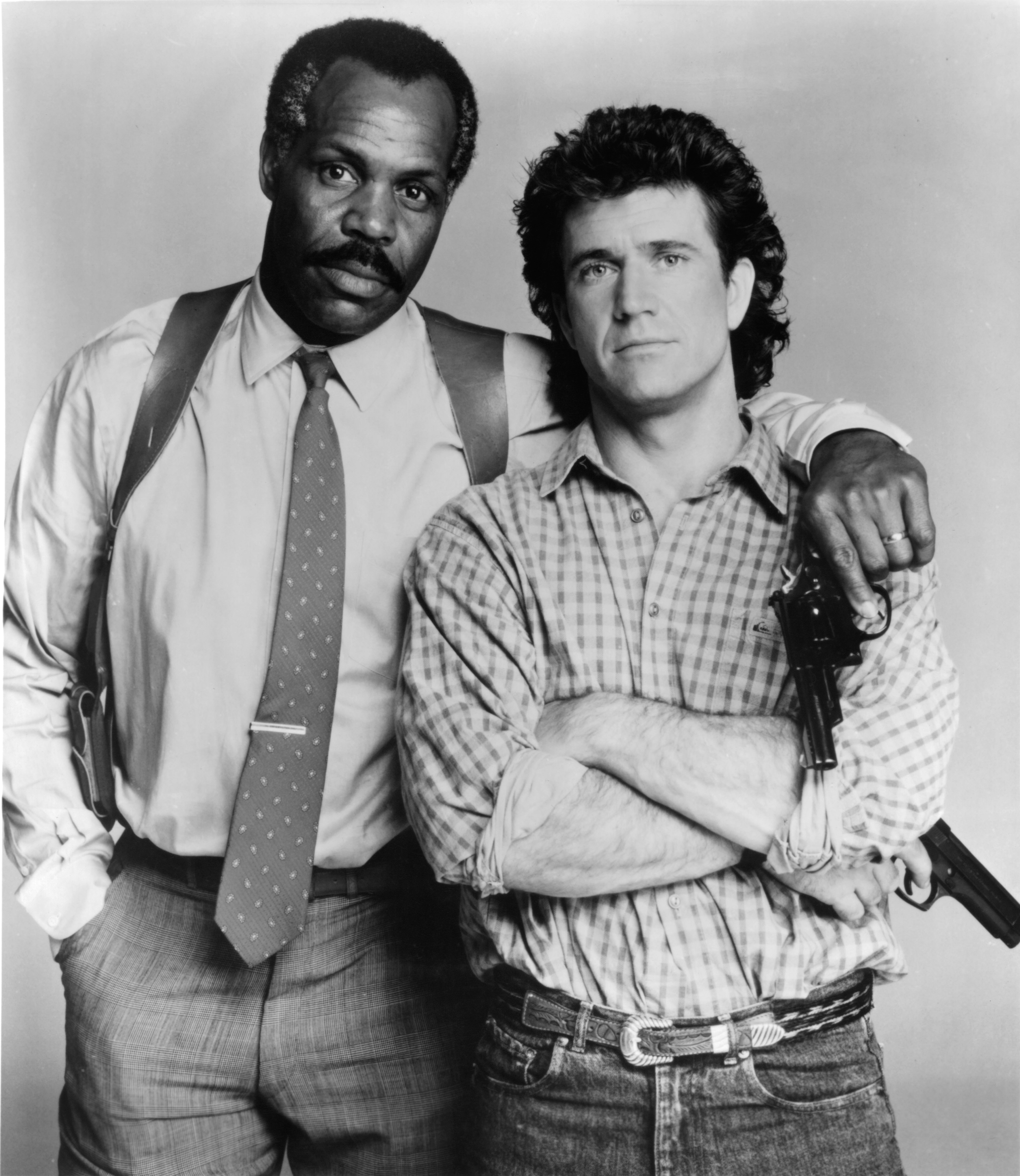 Mel Gibson and Danny Glover in Lethal Weapon 2 (1989)