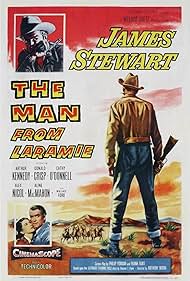 James Stewart and Cathy O'Donnell in The Man from Laramie (1955)