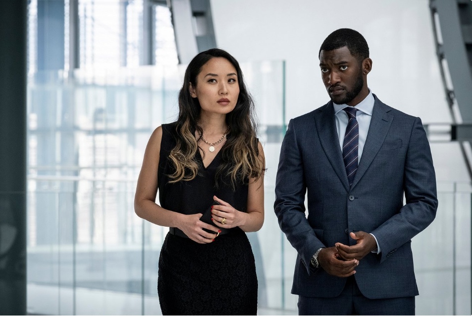 Malachi Kirby and Li Jun Li in Episode #2.3 (2022)