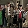 John Cleese, Norman Bird, Bruce Boa, Terence Conoley, June Ellis, Dorothy Frere, and Stella Tanner in Fawlty Towers (1975)