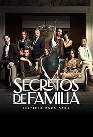 Mariana Loyola, Francisco Reyes, Álvaro Rudolphy, Nicolás Saavedra, Celine Reymond, Álvaro Gómez, Daniela Ramírez, Simón Pesutic, and Florencia Berner in Secretos de Familia (2024)