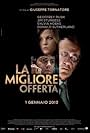 Geoffrey Rush, Jim Sturgess, and Sylvia Hoeks in La migliore offerta (2013)