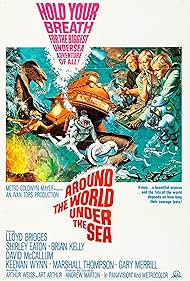 Lloyd Bridges, Shirley Eaton, and David McCallum in Around the World Under the Sea (1966)