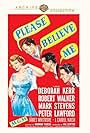 Deborah Kerr, Peter Lawford, Mark Stevens, and Robert Walker in Please Believe Me (1950)