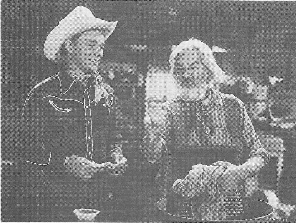 Roy Rogers and George 'Gabby' Hayes in Utah (1945)