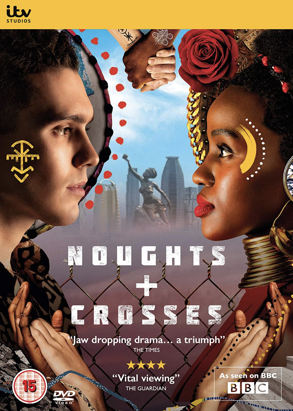 Jack Rowan and Masali Baduza in Noughts + Crosses (2020)