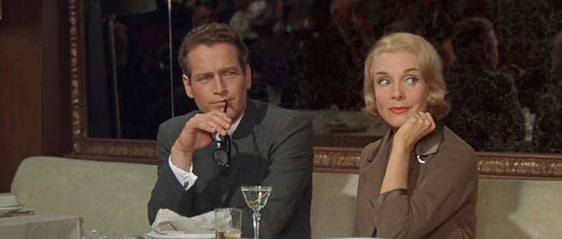 Paul Newman and Micheline Presle in The Prize (1963)