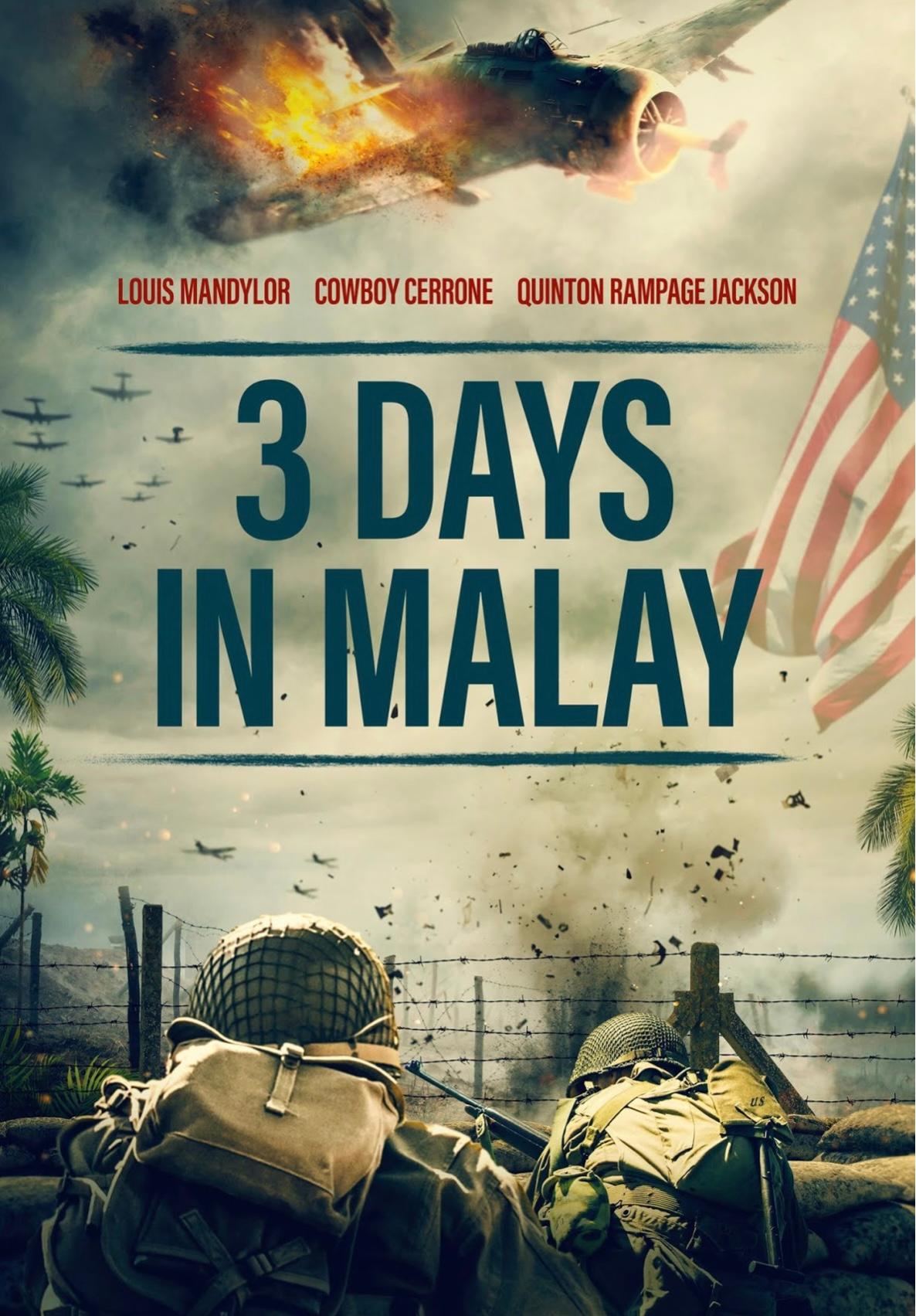 Peter Dobson, Ryan Francis, Louis Mandylor, Quinton 'Rampage' Jackson, Randall J. Bacon, and Donald Cerrone in 3 Days in Malay (2023)