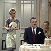 Connie Booth, Bernard Cribbins, and Renee Roberts in Fawlty Towers (1975)