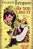 As You Like It (1936) Poster