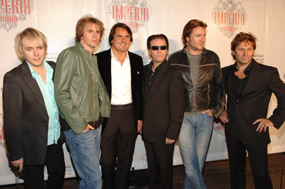 Nick Rhodes, Duran Duran, Simon Le Bon, Andy Taylor, John Taylor, and Roger Taylor