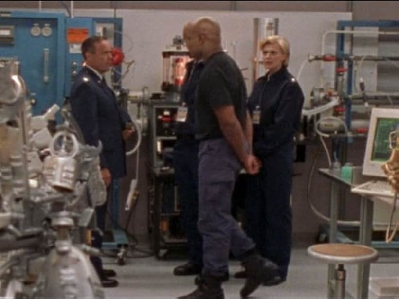 Christopher Judge, Tom McBeath, and Amanda Tapping in Stargate SG-1 (1997)