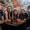 Jordan Murphy, Nico Mirallegro, Jodie Comer, Ciara Baxendale, and Dan Cohen in My Mad Fat Diary (2013)