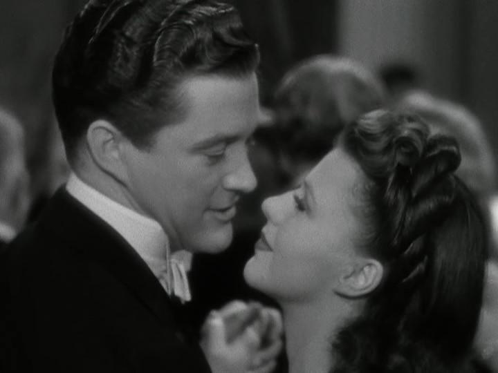 Ginger Rogers and Dennis Morgan in Kitty Foyle (1940)