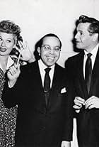 Desi Arnaz, Lucille Ball, and Marco Rizo in I Love Lucy (1951)