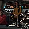 Rebecca Romijn, Anson Mount, Celia Rose Gooding, and Christina Chong in Star Trek: Strange New Worlds (2022)