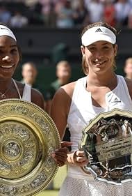 Serena Williams, Venus Williams, and Garbiñe Muguruza in Wimbledon (2009)