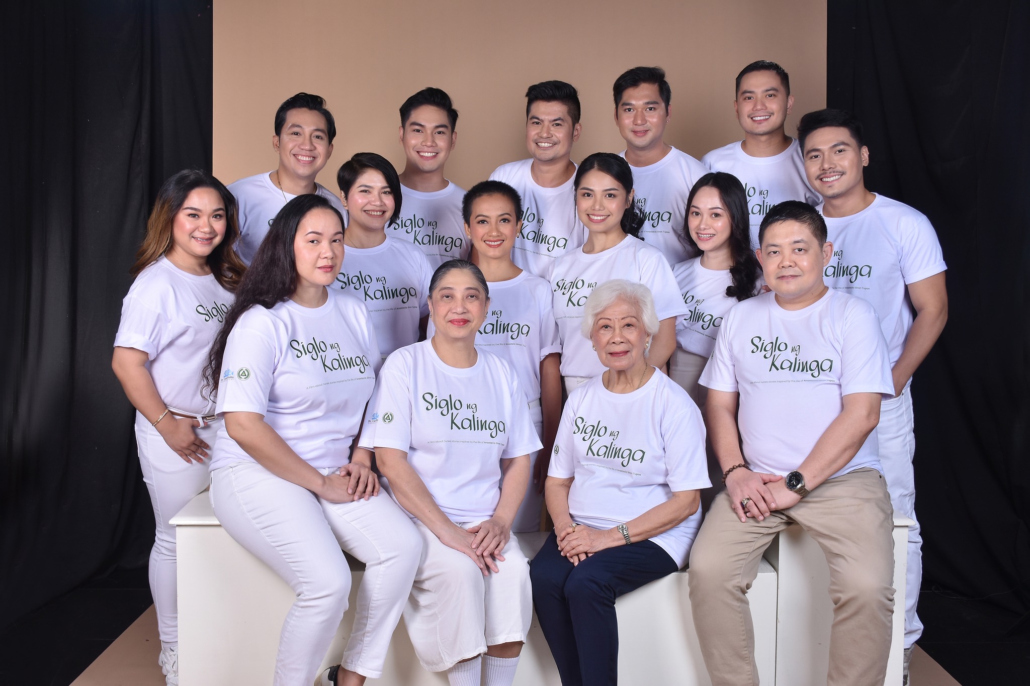 Trechelle Joy Ras, Abbey Romero, Bambi Rojas, Irma Bustamante, Ellener Cruz, Jewell Alano, Lorrich Del Castillo, Denmark Mismanos, Joel Rey Carcasona, Cyrill Consuelo, Jerico Roque, VJ Mendoza, and Tads Obach in Siglo ng kalinga (2023)