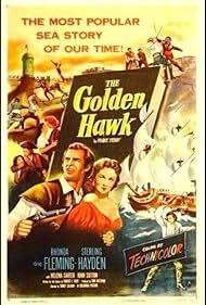 Sterling Hayden and Rhonda Fleming in The Golden Hawk (1952)