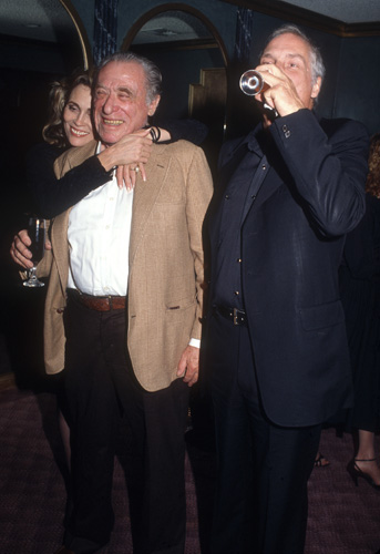 Faye Dunaway, Charles Bukowski, and Barbet Schroeder