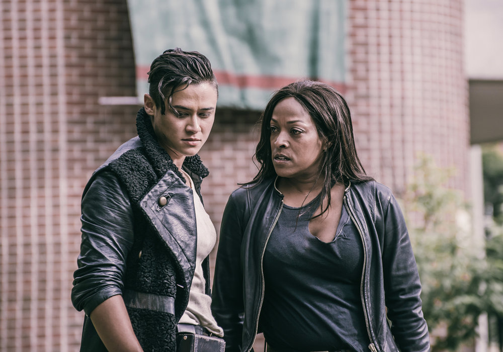 Kellita Smith and Katy O'Brian in Z Nation (2014)