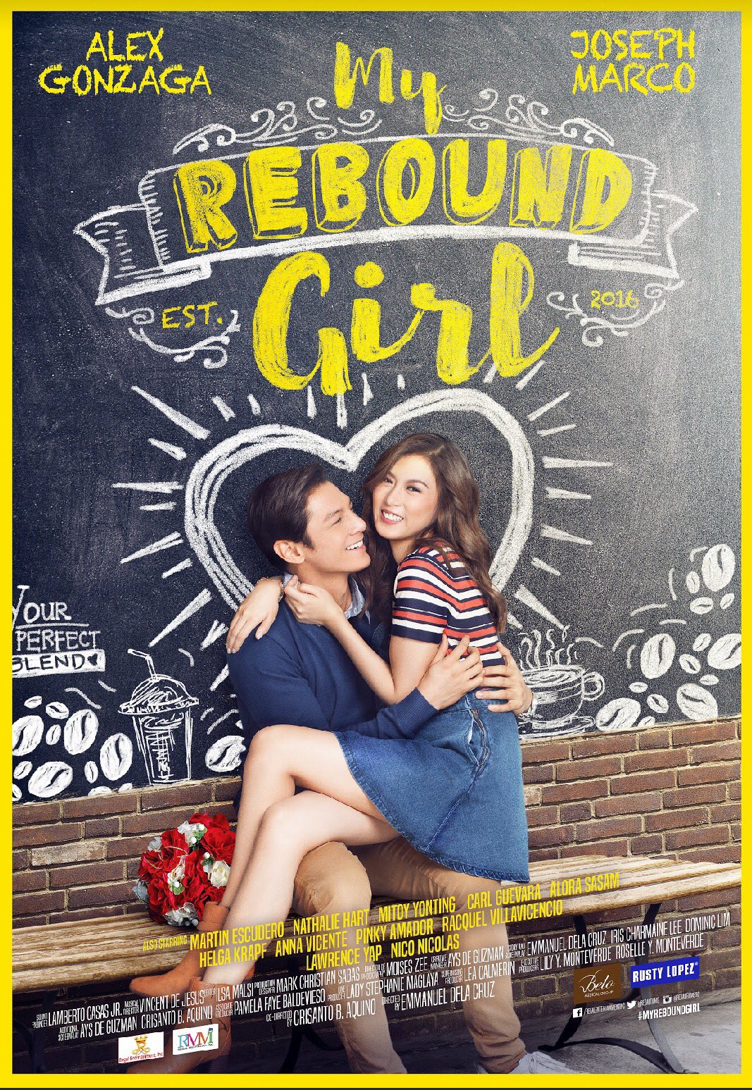 Alex Gonzaga and Joseph Marco in My Rebound Girl (2016)