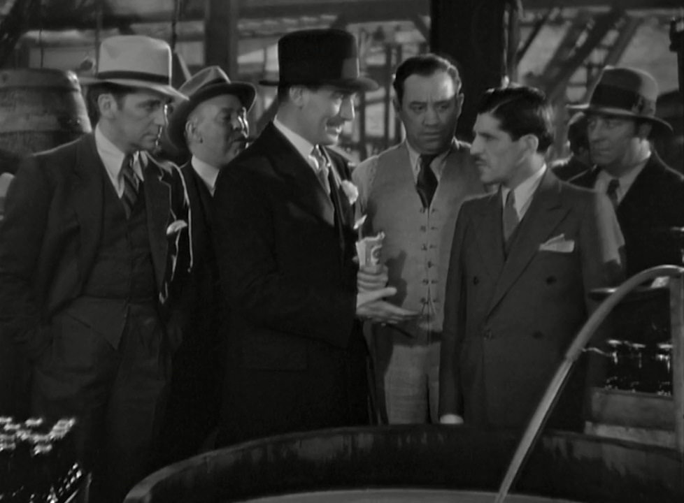 William 'Stage' Boyd, Stanley Fields, Guy Kibbee, and Paul Lukas in City Streets (1931)