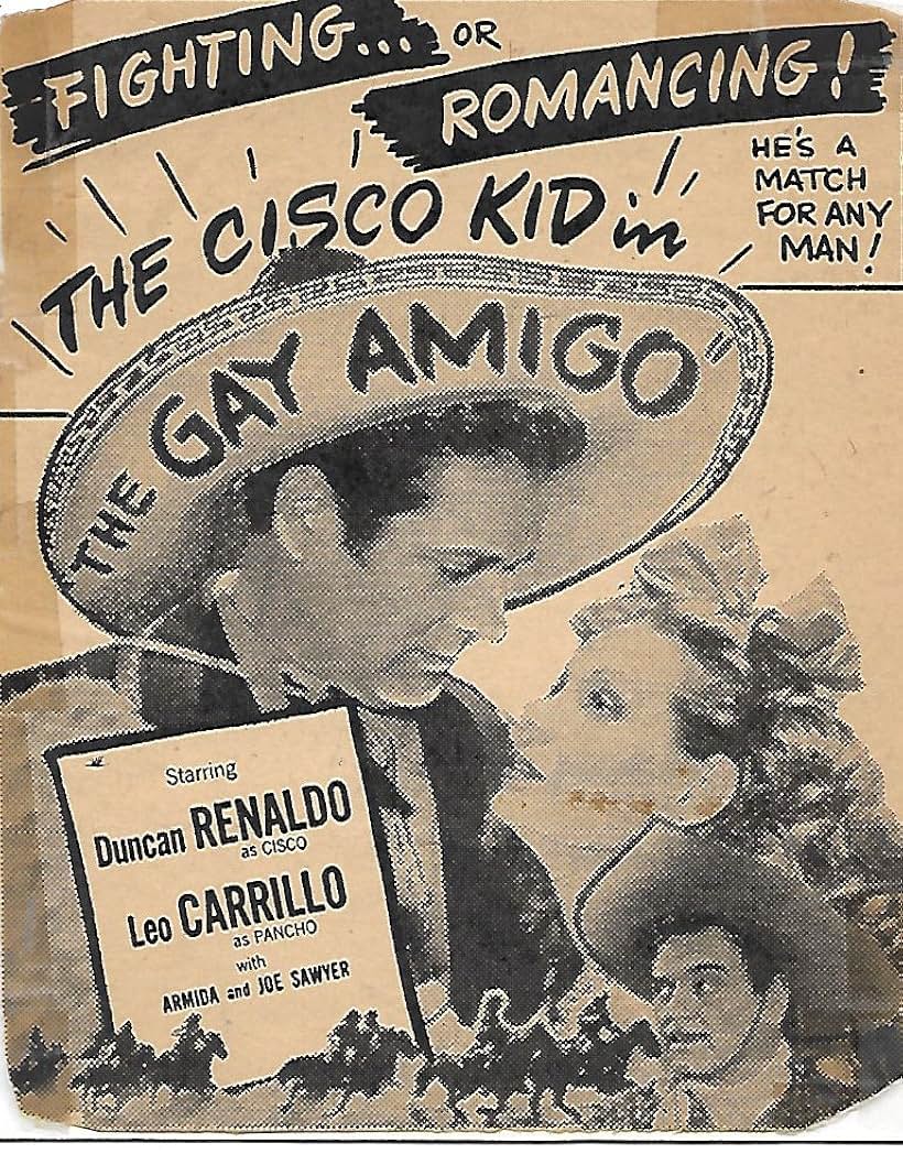 Armida, Leo Carrillo, and Duncan Renaldo in The Gay Amigo (1949)