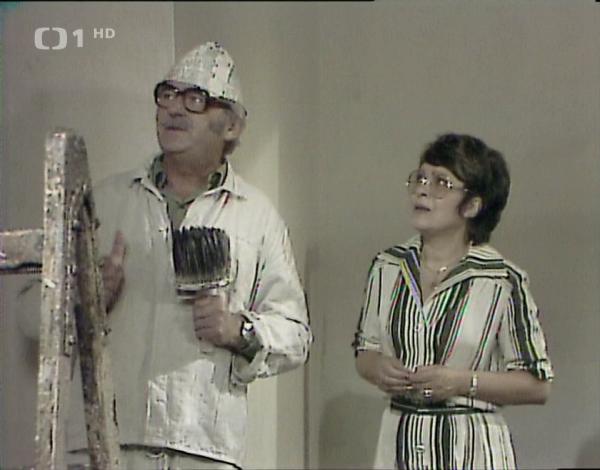 Jirina Bohdalová and Jirí Sovák in Kdo chce kam (1981)