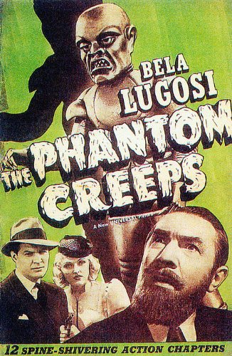 Bela Lugosi, Dorothy Arnold, Robert Kent, and Ed Wolff in The Phantom Creeps (1939)