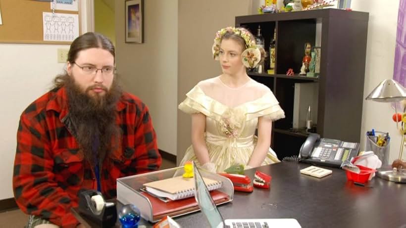 Gillian Jacobs and Spencer Crittenden in Great Minds with Dan Harmon (2016)