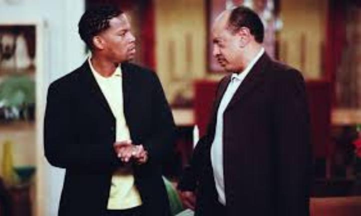 Sherman Hemsley and D.L. Hughley in The Hughleys (1998)