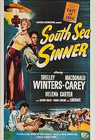 Shelley Winters and Macdonald Carey in South Sea Sinner (1950)