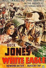 Dorothy Fay and Buck Jones in White Eagle (1941)