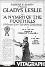 Gladys Leslie in A Nymph of the Foothills (1918)
