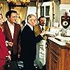 Louis de Funès, Coluche, and Ann Zacharias in L'aile ou la cuisse (1976)