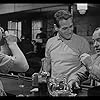 Paul Newman, Vincent Gardenia, and Myron McCormick in The Hustler (1961)