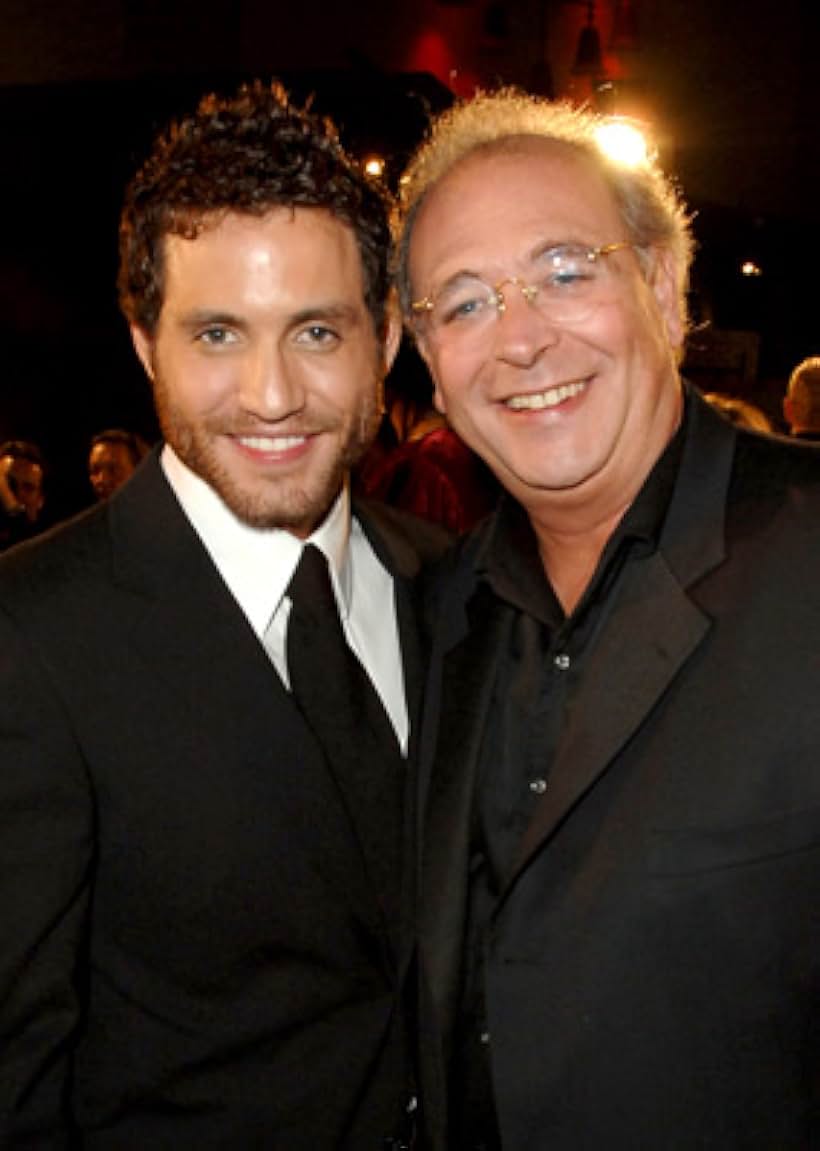 Samuel Hadida and Edgar Ramírez at an event for Domino (2005)