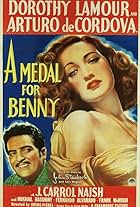 Arturo de Córdova and Dorothy Lamour in A Medal for Benny (1945)