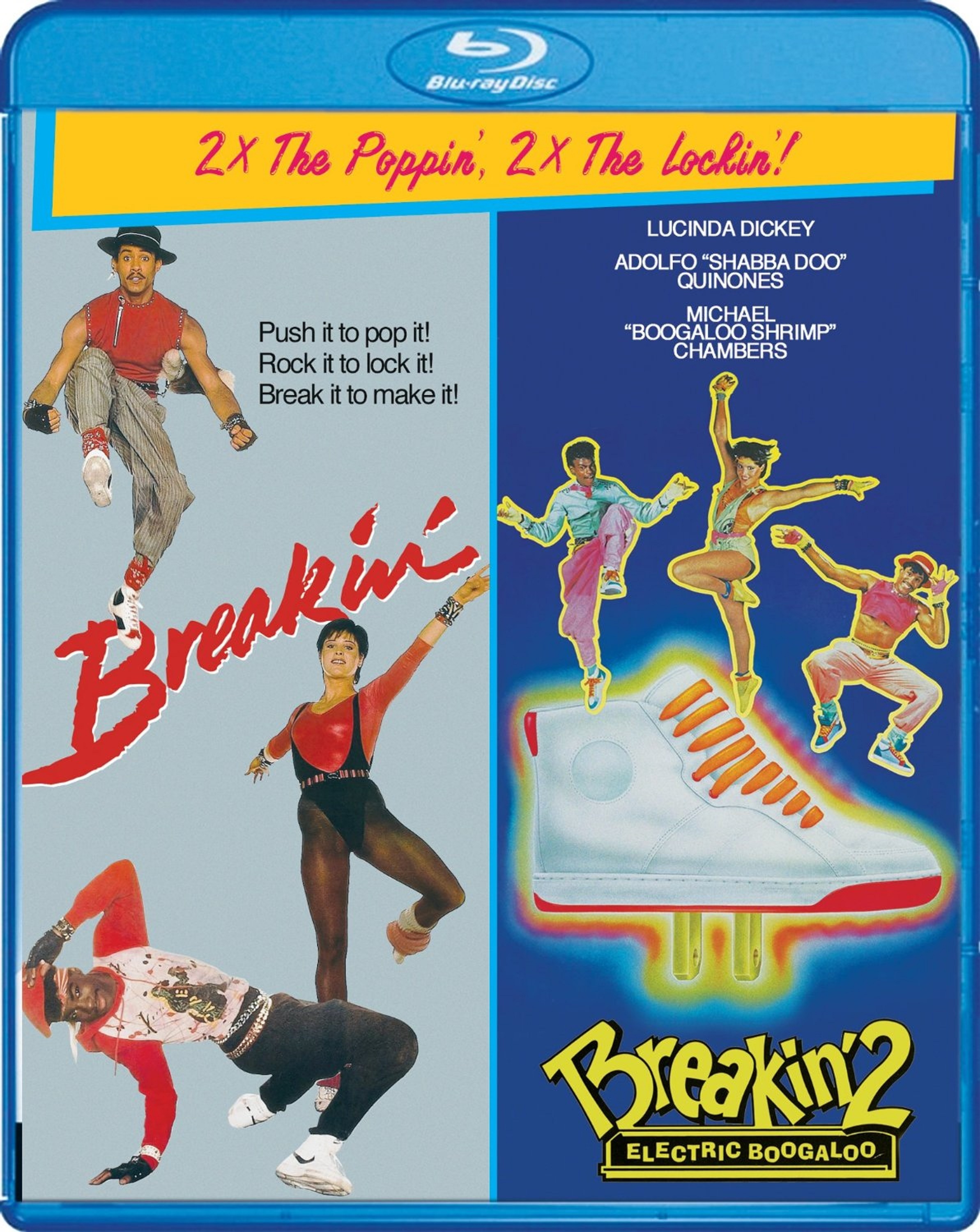 Michael Chambers, Lucinda Dickey, and Adolfo Quinones in Breakin' 2: Electric Boogaloo (1984)