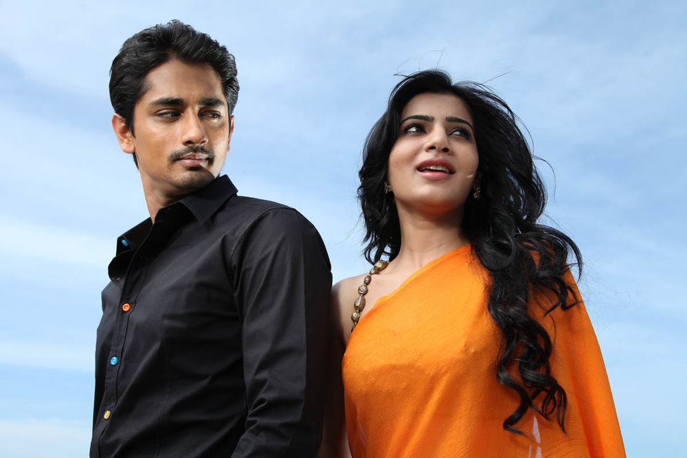 Siddharth and Samantha Ruth Prabhu in Jabardasth (2013)