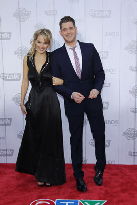 Michael Bublé and Luisana Lopilato