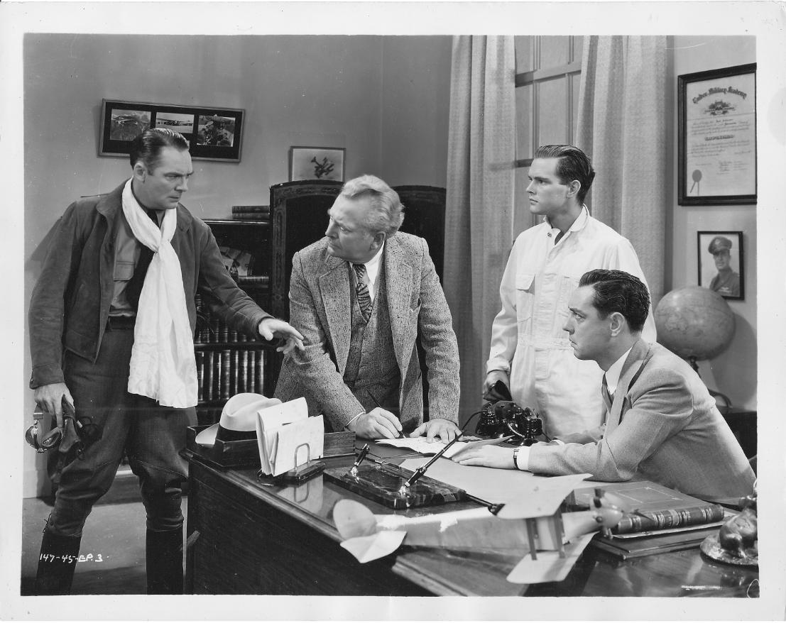 Charles A. Browne, John Ince, Walter Miller, and Maurice Murphy in Tailspin Tommy (1934)