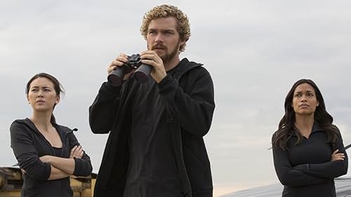 Rosario Dawson, Finn Jones, and Jessica Henwick in Iron Fist (2017)