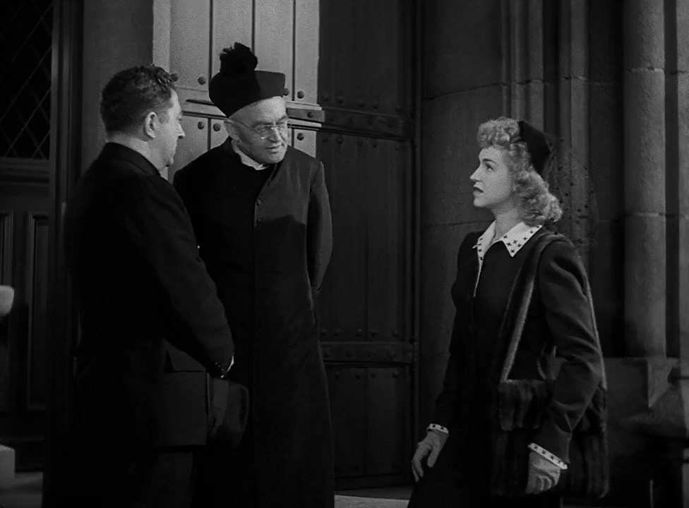 Barry Fitzgerald, Frank McHugh, and Risë Stevens in Going My Way (1944)