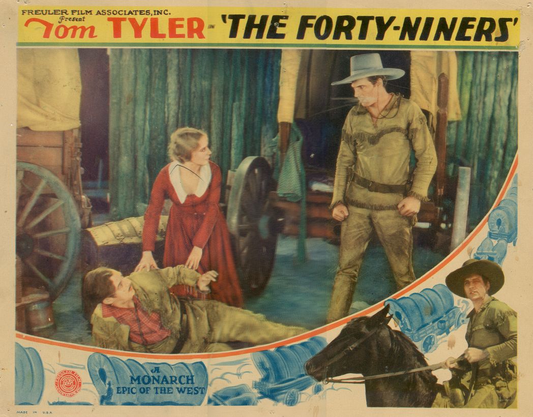 Al Bridge, Betty Mack, and Tom Tyler in The Forty-Niners (1932)