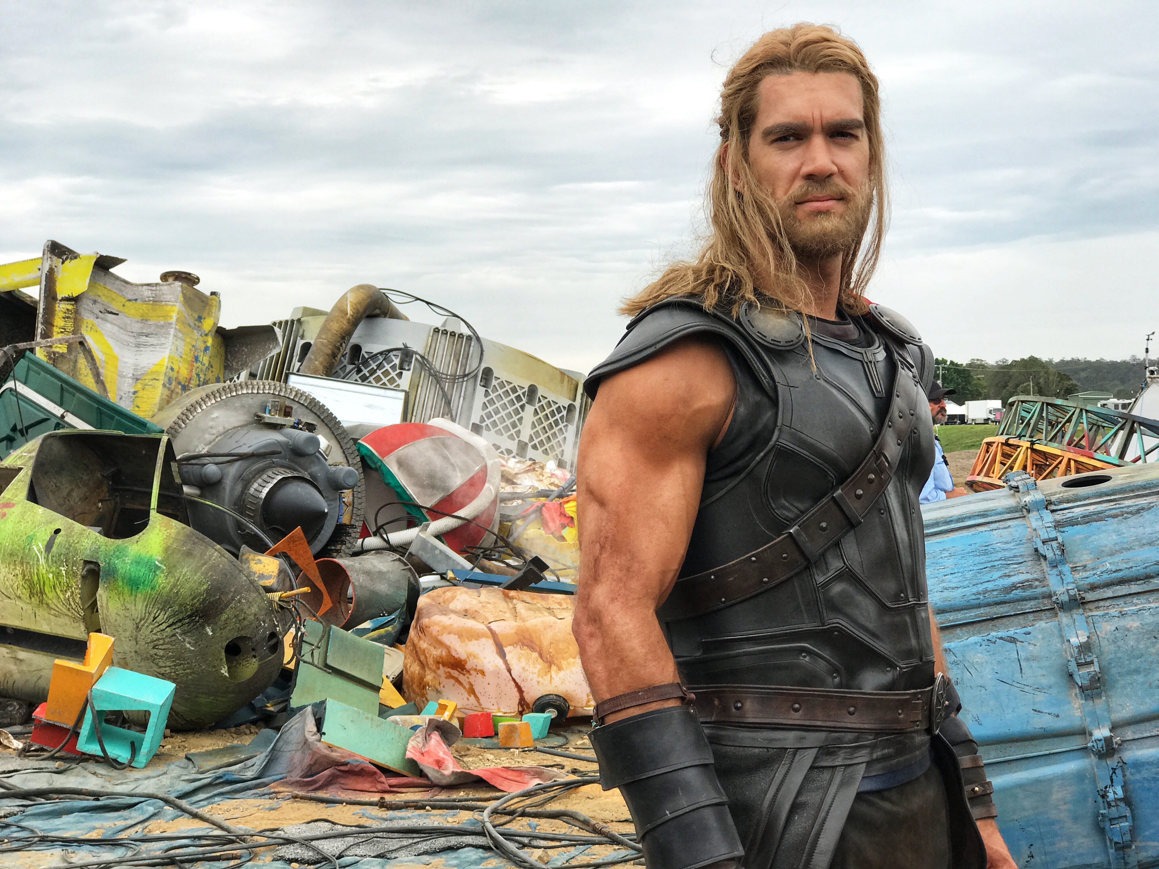 Stunt double for Chris Hemsworth in 'Thor: Ragnarok'.