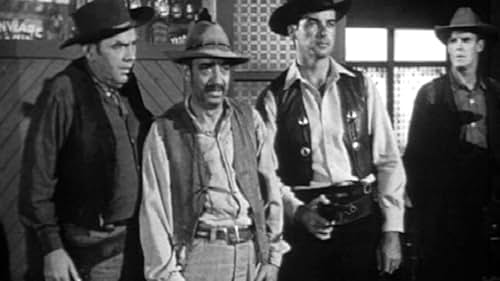 Rory Calhoun, Martin Garralaga, Kermit Maynard, and James Westerfield in The Texan (1958)