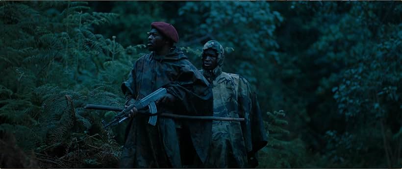 Marc Zinga and Stéphane Bak in The Mercy of the Jungle (2018)